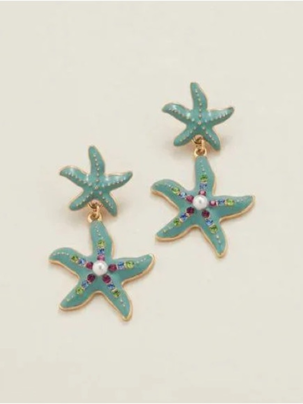Avon Studio 1886 Marine Dream Statement Earrings